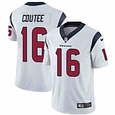 Nike Men & Women & Youth Texans 16 Keke Coutee White NFL Vapor Untouchable Limited Jersey,baseball caps,new era cap wholesale,wholesale hats